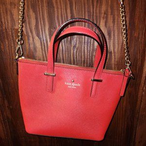Kate Spade Red Crossbody Purse
